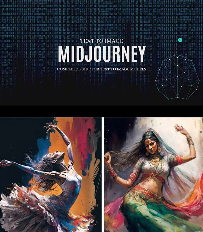 Midjourney AI:从零基础到高级版的大师班教程,中英字幕(34 节课)